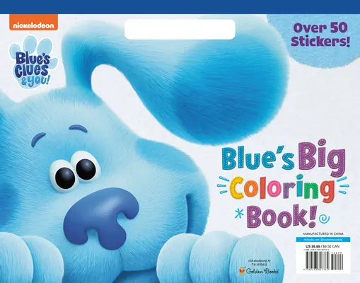 Marea carte de colorat a lui Blue (Blue's Clues & You) - Blue's Big Coloring Book (Blue's Clues & You)