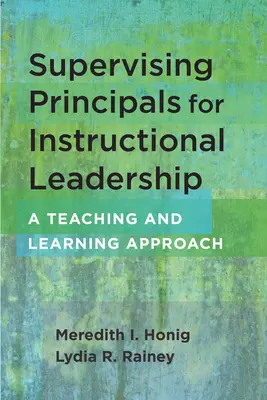 Supervising Principals for Instructional Leadership: O abordare a predării și învățării - Supervising Principals for Instructional Leadership: A Teaching and Learning Approach