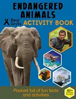 Activitate cu autocolante Bear Grylls: Animale pe cale de dispariție - Bear Grylls Sticker Activity: Endangered Animals