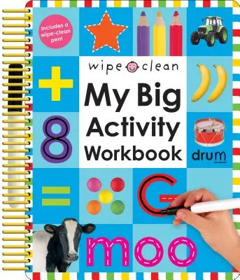 Wipe Clean: Marele meu caiet de activități [cu 2 stilouri Wipe-Clean] - Wipe Clean: My Big Activity Workbook [With 2 Wipe-Clean Pens]
