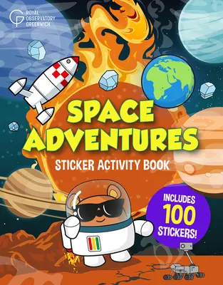 Aventuri spațiale: Carte de activități cu autocolante - Space Adventures: Sticker Activity Book