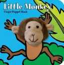 Micuța maimuță - carte de păpuși cu degetul - Little Monkey Finger Puppet Book
