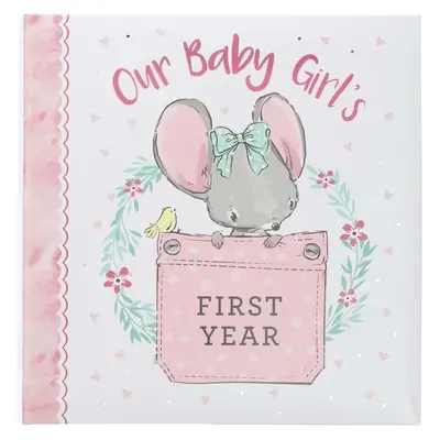 Carte de amintiri Primul an al fetiței noastre - Memory Book Our Baby Girl's First Year