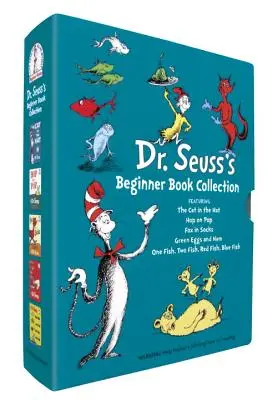 Dr. Seuss's Beginner Book Collection: Pisica cu pălărie; Un pește, doi pești, pește roșu, pește albastru, ouă verzi și șuncă, Hop pe Pop, vulpe în șosete - Dr. Seuss's Beginner Book Collection: The Cat in the Hat; One Fish Two Fish Red Fish Blue Fish; Green Eggs and Ham; Hop on Pop; Fox in Socks