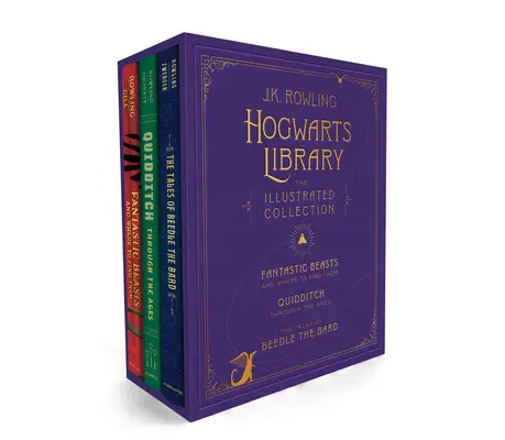 Biblioteca Hogwarts: Colecția ilustrată (Ediție ilustrată) - Hogwarts Library: The Illustrated Collection (Illustrated Edition)