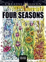 Creative Haven Deluxe Edition Four Seasons Carte de colorat - Creative Haven Deluxe Edition Four Seasons Coloring Book