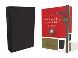 NKJV, Biblia Maxwell Leadership, ediția a treia, imitație de piele, negru, imprimare confortabilă - NKJV, Maxwell Leadership Bible, Third Edition, Imitation Leather, Black, Comfort Print
