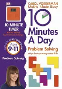 10 Minutes A Day Problem Solving, Ages 9-11 (Key Stage 2) - Sprijină curriculum-ul național, ajută la dezvoltarea unor abilități matematice solide - 10 Minutes A Day Problem Solving, Ages 9-11 (Key Stage 2) - Supports the National Curriculum, Helps Develop Strong Maths Skills