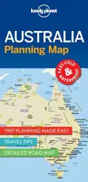 Lonely Planet Australia Hartă de planificare 1 - Lonely Planet Australia Planning Map 1