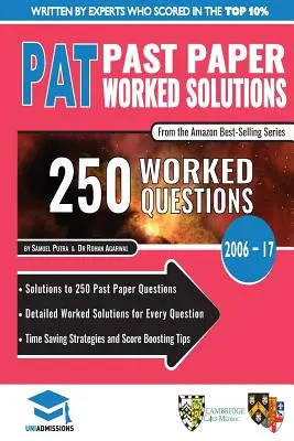 PAT Past Paper Worked Solutions: Explicații detaliate pas cu pas pentru peste 250 de întrebări, include toate documentele anterioare 2006 - 2017, Physics Aptitud - PAT Past Paper Worked Solutions: Detailed Step-By-Step Explanations for over 250 Questions, Includes all Past Past Papers 2006 - 2017, Physics Aptitud