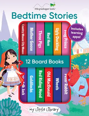 My Little Library: Bedtime Stories (12 cărți de carton și 3 aplicații descărcabile!) - My Little Library: Bedtime Stories (12 Board Books & 3 Downloadable Apps!)
