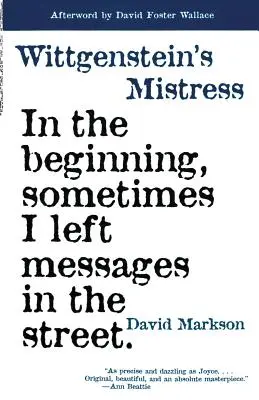 Amanta lui Wittgenstein - Wittgenstein's Mistress