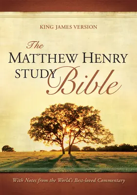 Biblia de studiu Matthew Henry, piele întărită neagră (piele întărită) - Matthew Henry Study Bible, Bonded Leather Black (Bonded Leather)