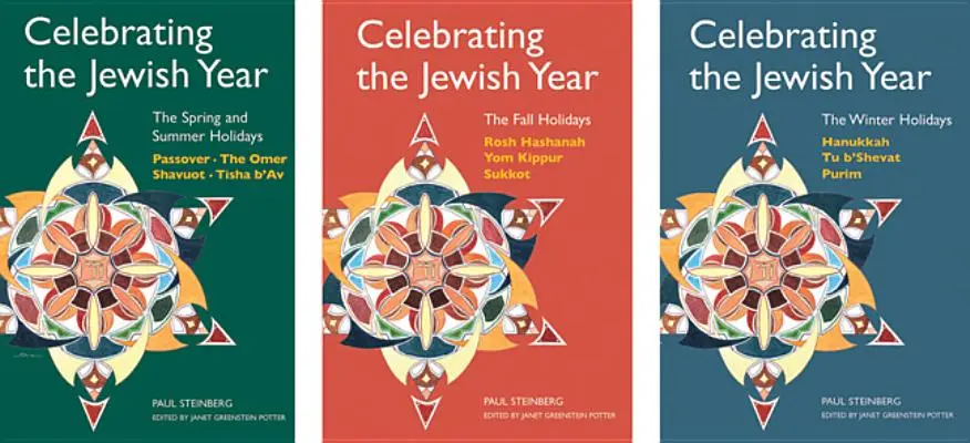 Celebrarea anului evreiesc, set de 3 volume - Celebrating the Jewish Year, 3-Volume Set