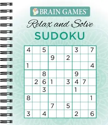 Brain Games - Relaxează-te și rezolvă: Sudoku (Teal) - Brain Games - Relax and Solve: Sudoku (Teal)