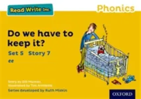 Read Write Inc. Phonics: Galben Set 5 Carte de povești 7 Trebuie să o păstrăm? - Read Write Inc. Phonics: Yellow Set 5 Storybook 7 Do We Have to Keep it?