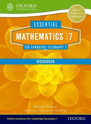 Essential Mathematics for Cambridge Secondary 1 Stage 7 Carte de lucru - Essential Mathematics for Cambridge Secondary 1 Stage 7 Work Book