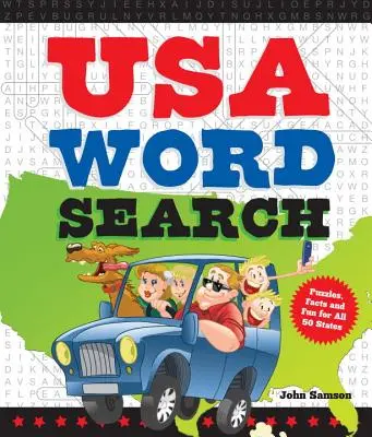USA Word Search: Puzzle-uri, fapte și distracție pentru 50 de state - USA Word Search: Puzzles, Facts, and Fun for 50 States