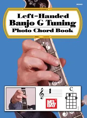Banjo cu mâna stângă G Tuning Photo Chord Book - Left-Handed Banjo G Tuning Photo Chord Book
