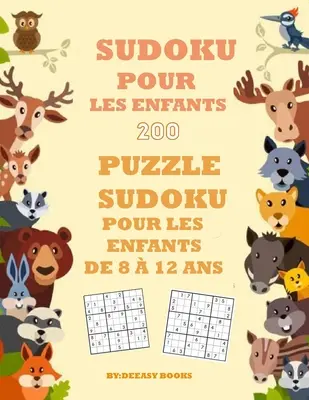 Carte de Sudoku pentru copii - Livre de Sudoku pour les enfants