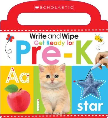 Write and Wipe Get Ready for Pre-K: Scholastic Early Learners (Scrie și șterge) - Write and Wipe Get Ready for Pre-K: Scholastic Early Learners (Write and Wipe)
