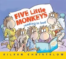 Cinci maimuțe citesc în pat - Five Little Monkeys Reading in Bed