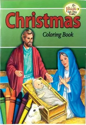 Carte de colorat despre Crăciun - Christmas Coloring Book