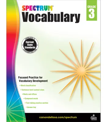 Spectrum Vocabulary, clasa 3 - Spectrum Vocabulary, Grade 3