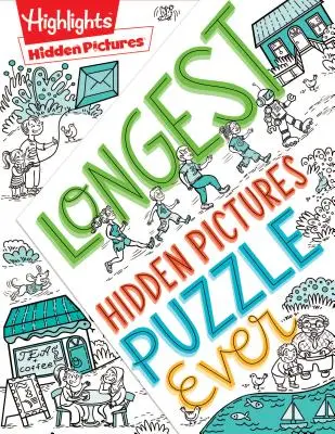 Cel mai lung puzzle cu imagini ascunse - Longest Hidden Pictures Puzzle Ever