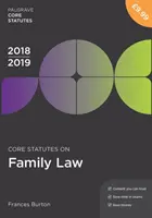 Statute de bază privind dreptul familiei 2018-19 - Core Statutes on Family Law 2018-19