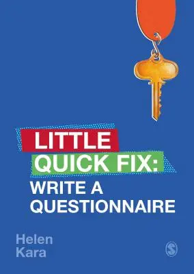 Scrieți un chestionar: Little Quick Fix - Write a Questionnaire: Little Quick Fix