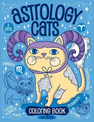 Cartea de colorat Astrology Cats - Astrology Cats Coloring Book