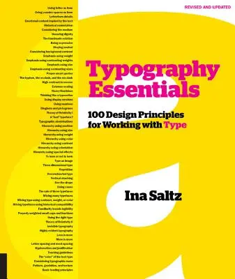 Tipography Essentials Revised and Updated: 100 de principii de design pentru lucrul cu caractere tipografice - Typography Essentials Revised and Updated: 100 Design Principles for Working with Type