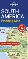 Lonely Planet America de Sud Hartă de planificare 1 - Lonely Planet South America Planning Map 1