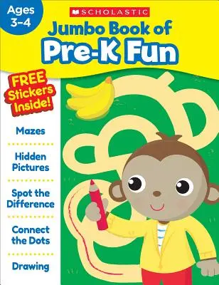 Jumbo Book of Pre-K Fun Carte de lucru - Jumbo Book of Pre-K Fun Workbook