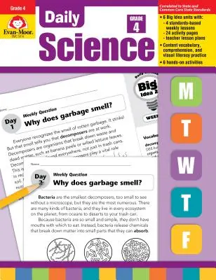 Știință zilnică, clasa 4 - Daily Science Grade 4