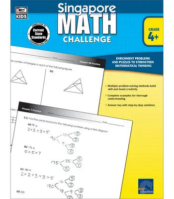 Singapore Math Challenge, clasele 4 - 6 - Singapore Math Challenge, Grades 4 - 6