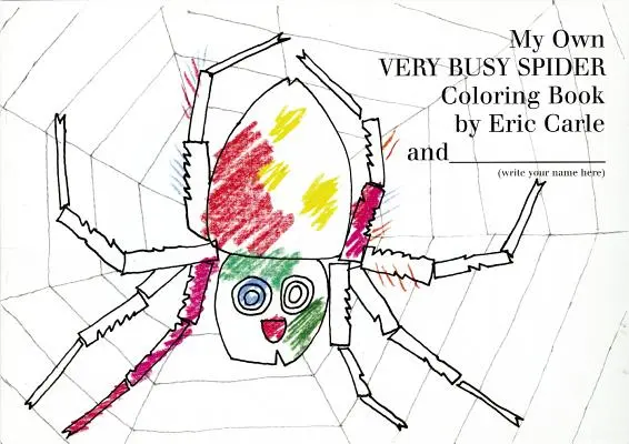Cartea de colorat My Own Very Busy Spider - My Own Very Busy Spider Coloring Book