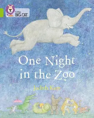 O noapte la grădina zoologică - Band 11/Lime - One Night in the Zoo - Band 11/Lime