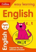 Collins Easy Learning Vârsta 3-5 -- Engleză Vârsta 4-5: Ediție nouă - Collins Easy Learning Age 3-5 -- English Ages 4-5: New Edition