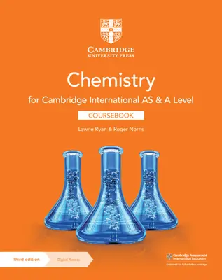Cambridge International as & a Level Chemistry Coursebook cu acces digital (2 ani) - Cambridge International as & a Level Chemistry Coursebook with Digital Access (2 Years)