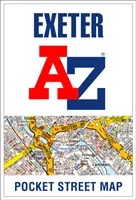 Hartă de buzunar a străzilor Exeter A-Z - Exeter A-Z Pocket Street Map
