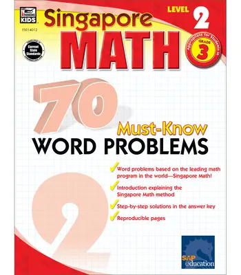 70 de probleme de cuvinte pe care trebuie să le știi, clasa a 3-a - 70 Must-Know Word Problems, Grade 3