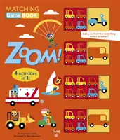 Zoom! Carte de jocuri de potrivire: 4 activități în 1! - Zoom! Matching Game Book: 4 Activities in 1!
