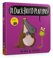 Oi ornitorinc cu cioc de rață Carte de carton - Oi Duck-billed Platypus Board Book