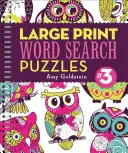Puzzle-uri de căutare a cuvintelor cu imprimare mare 3, 3 - Large Print Word Search Puzzles 3, 3