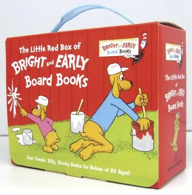 Mica cutie roșie de cărți de carton Bright and Early - The Little Red Box of Bright and Early Board Books