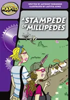 Rapid Phonics Pasul 3: O debandadă de millipede (Ficțiune) - Rapid Phonics Step 3: A Stampede of Millipedes (Fiction)