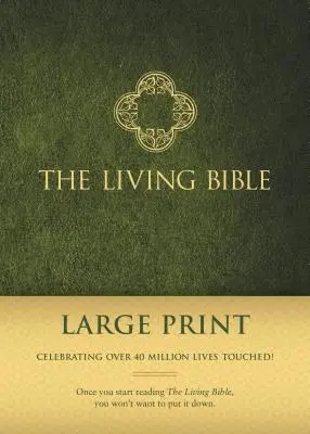 Living Bible Paraphrased-LIV-Large Print (Biblia vie parafrazată-LIV-imprimare mare) - Living Bible Paraphrased-LIV-Large Print