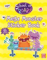 Cartea de autocolante Mega Monster - Mega Monster Sticker Book